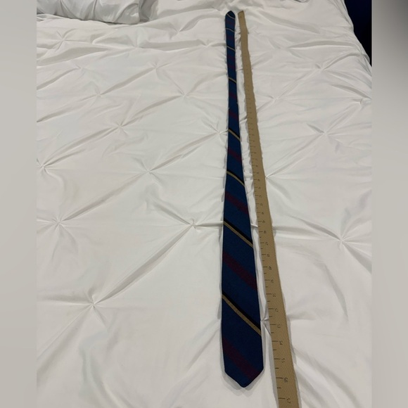 Vintage Cappellerie Barbisio Italian Men's Blue Knit Tie - Picture 2 of 8